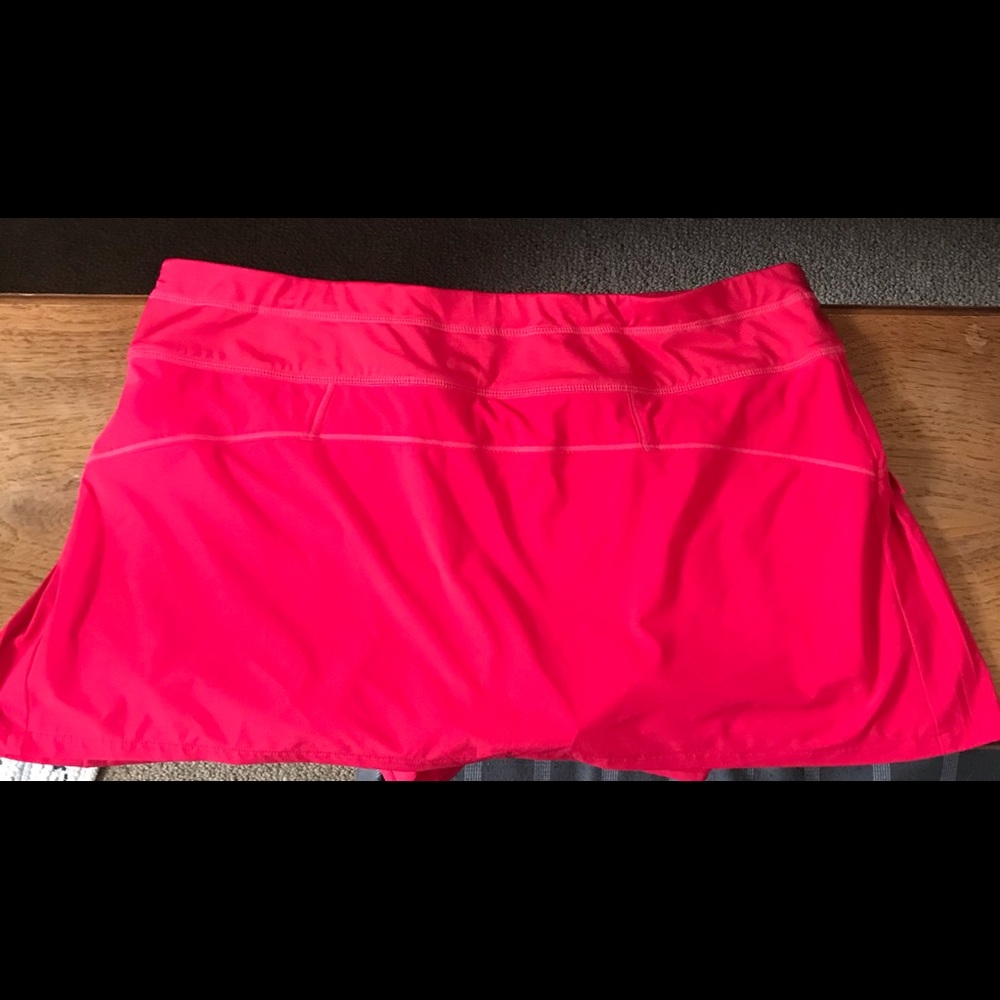 Athleta XL Neon Red Skort